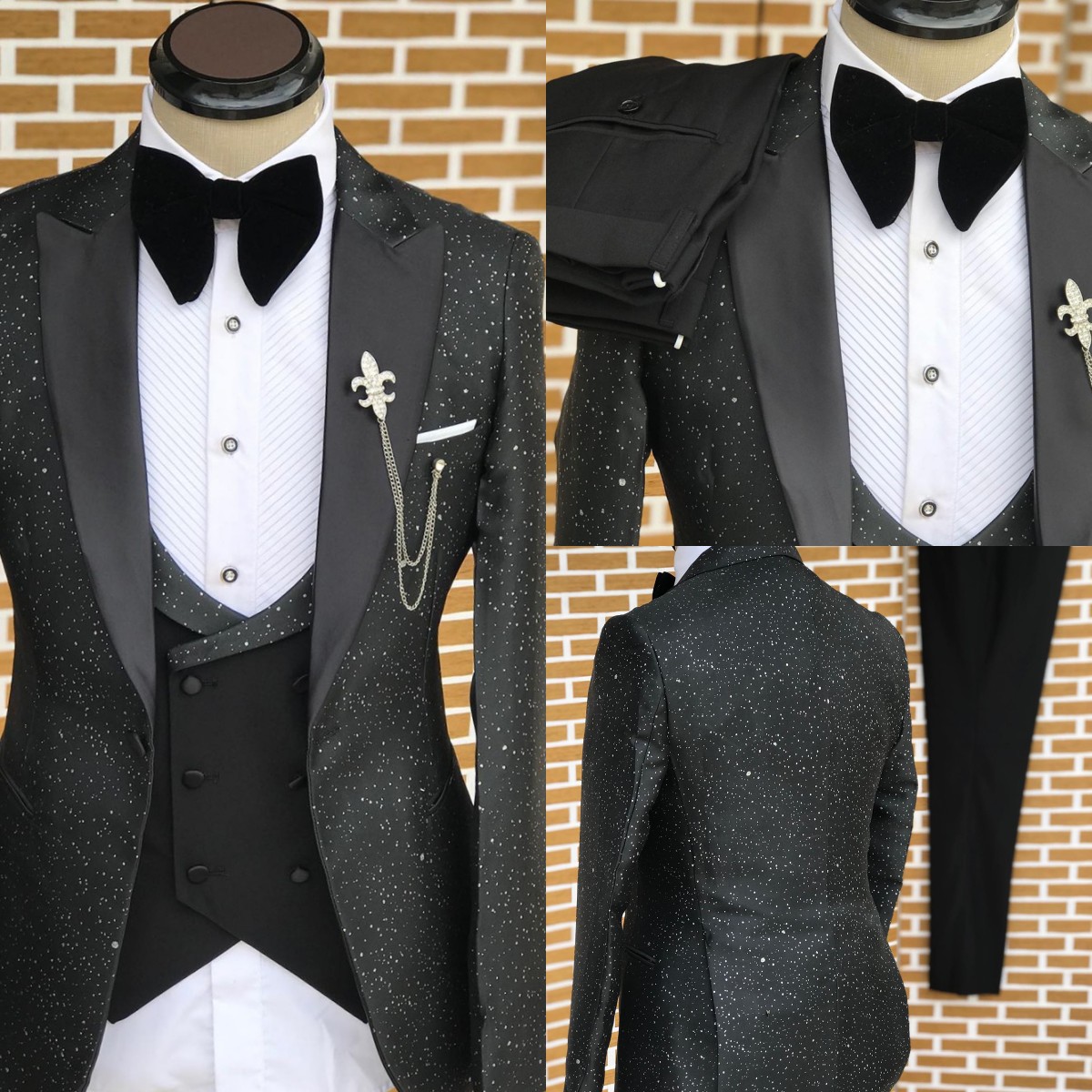 Men'S Formal Wear No Suit - Classic Wedding Men Suits Sprayed New
