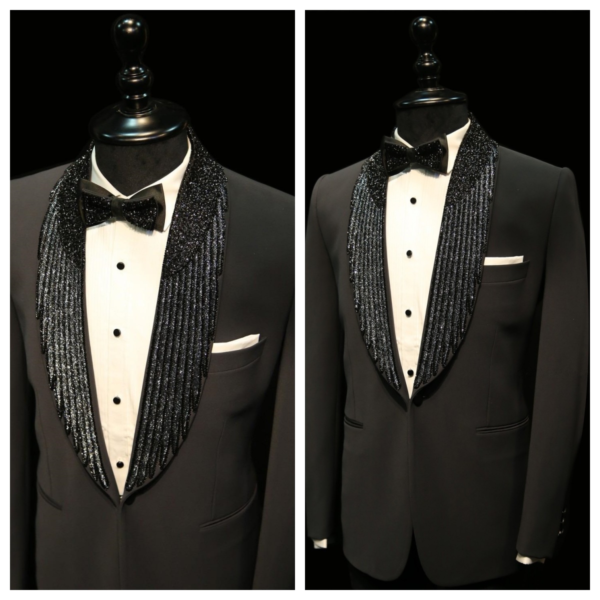 Men Formal Wear Modern - Modern Personalized Fit Wedding Suits for