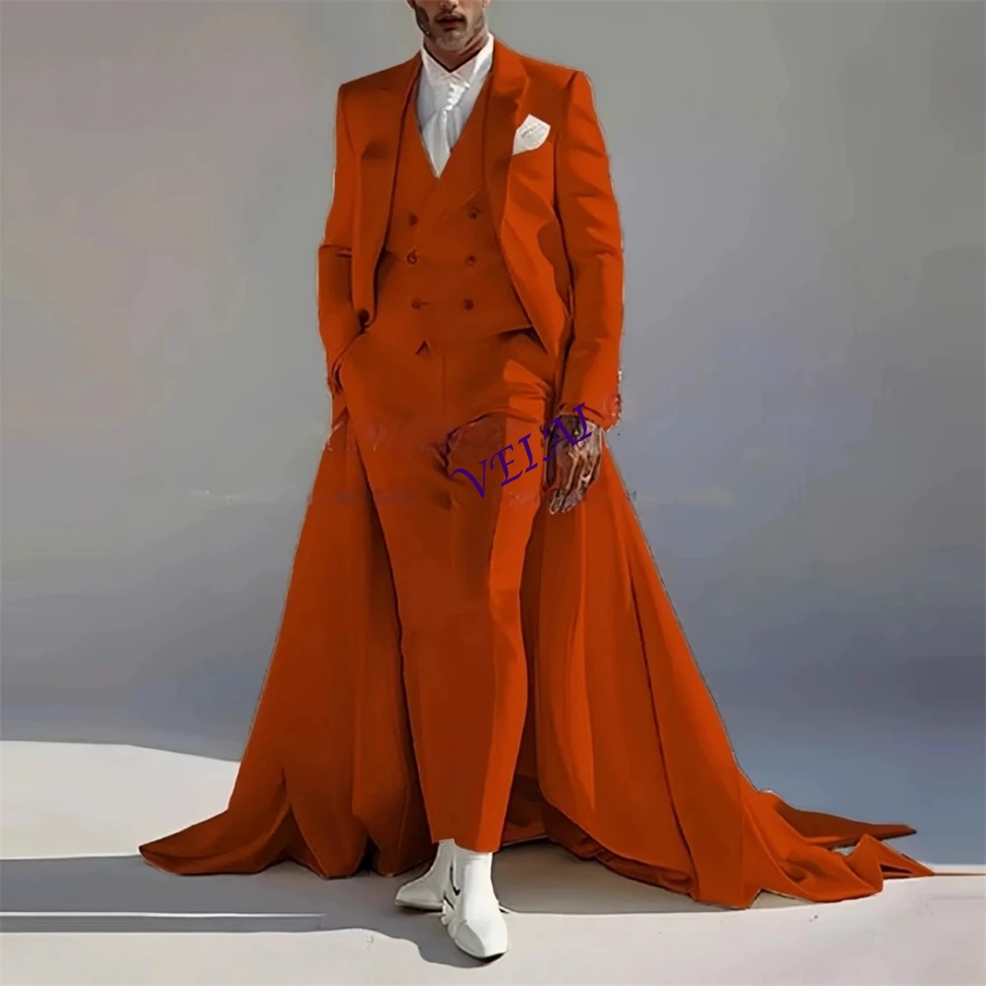 Men'S Formal Attire - CustomizedMen Banquet Three Piece Suit Attire