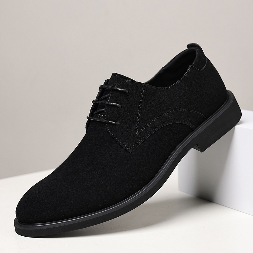 Large Men Formal Wear - Large Sizes (40-49) Suede Shoes for