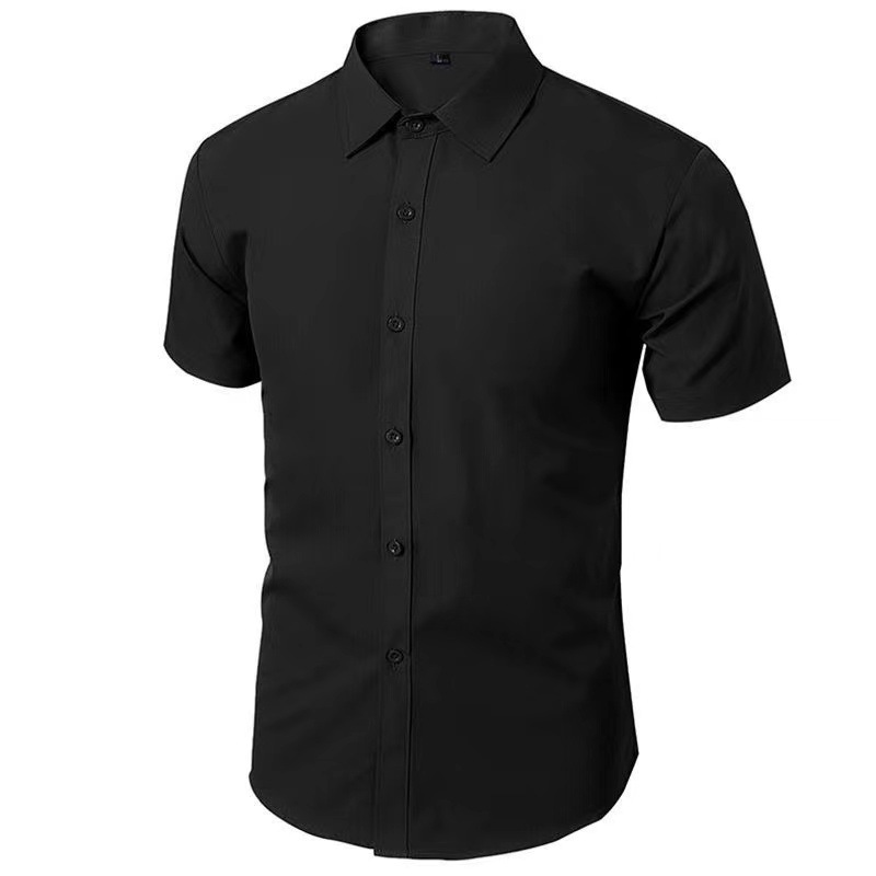 Men'S Gothic Formal Wear - Men's Short-sleeved Sleeve Korean Style Slim