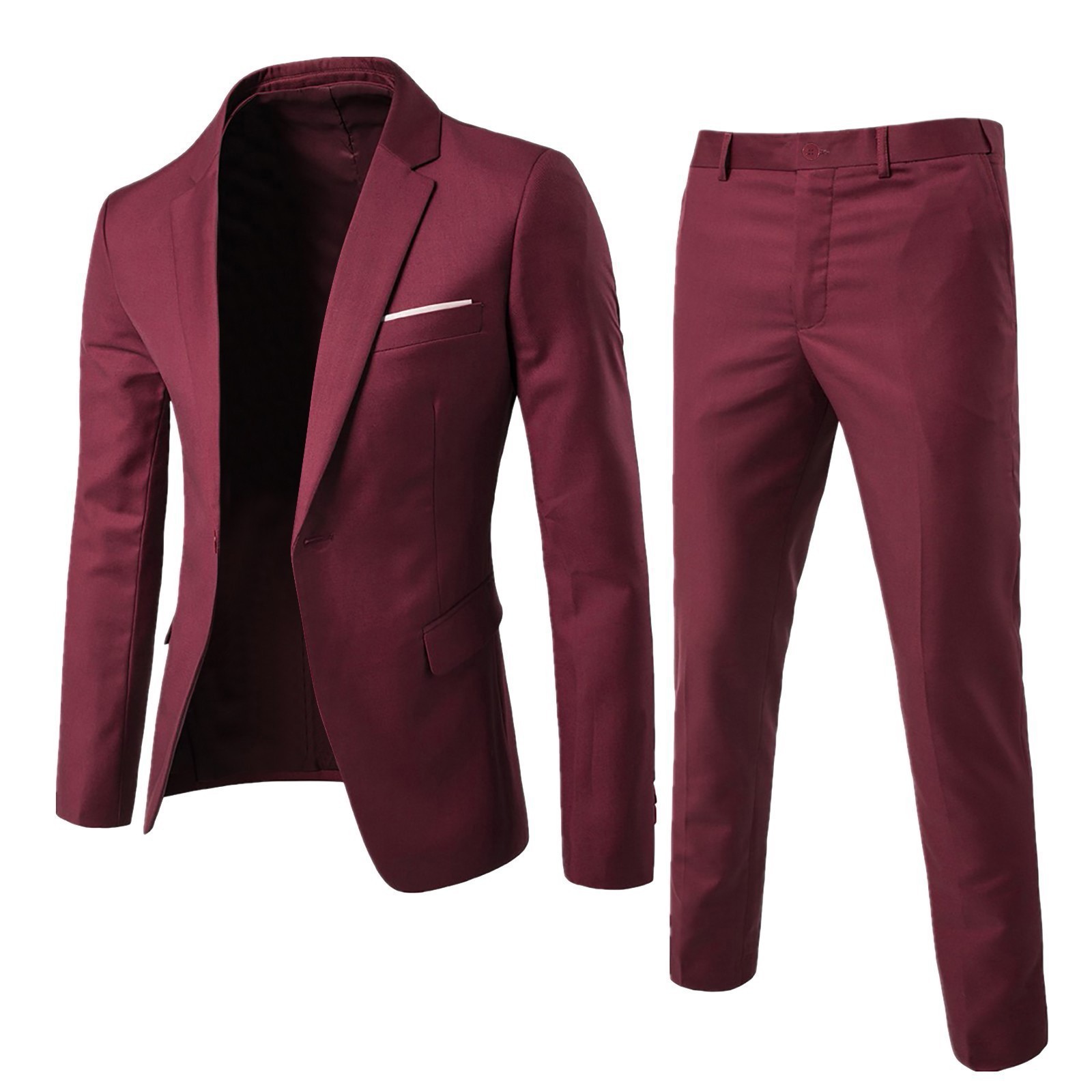 Men'S Gothic Formal Wear - Mens Suit Set Two Piece Business