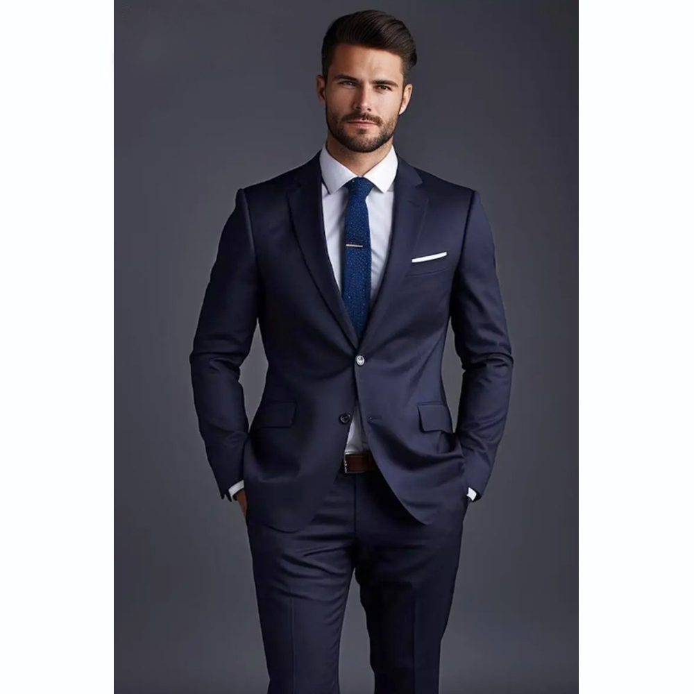 Men's Suit Set 2 Piece Stylish - огляд і ціна Men Formal Wear Wedding