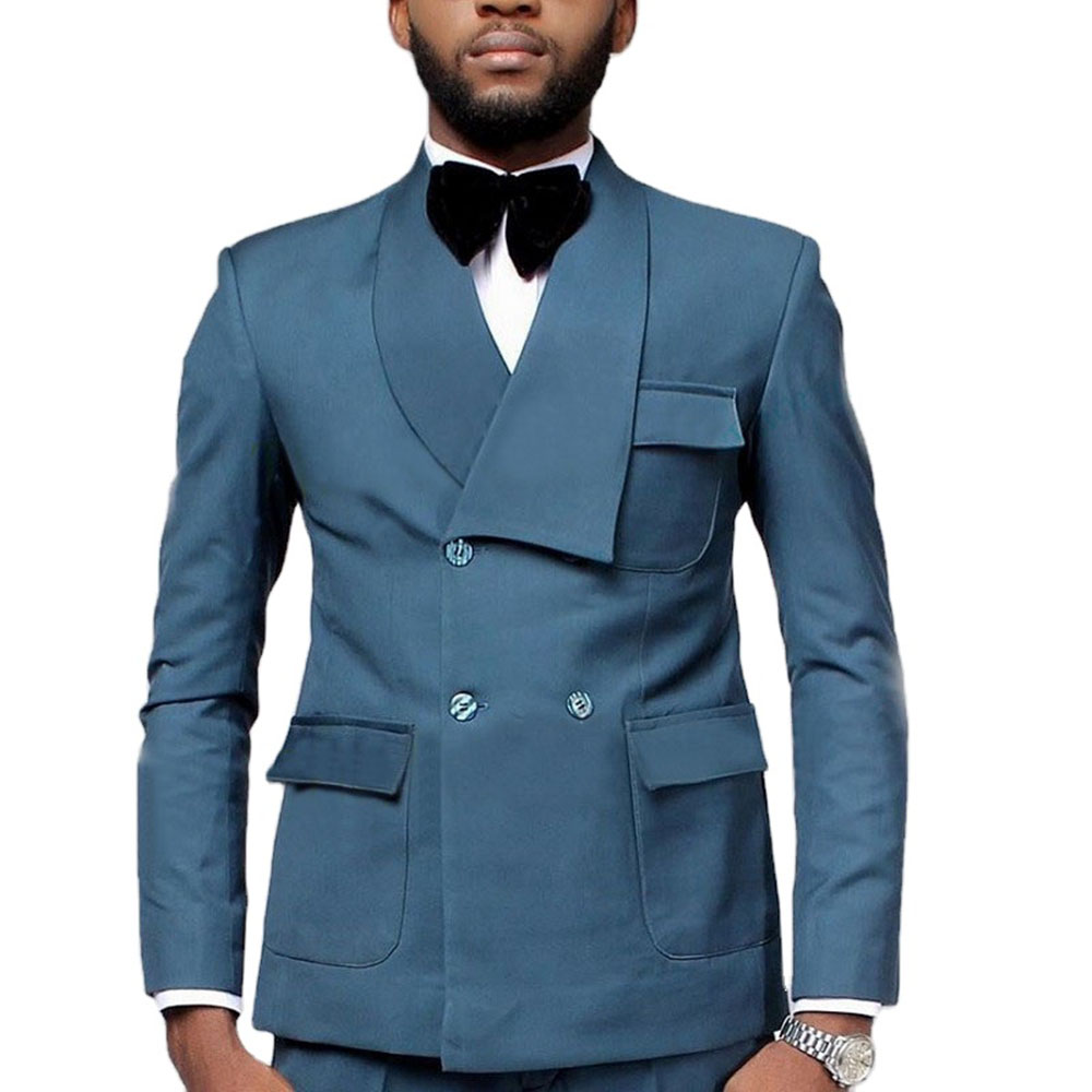Latest Design Double Breasted  - огляд і ціна Men Formal Party Wear Dress