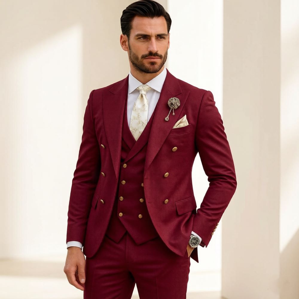 Men Ivory Wedding Suit Slim Fi - огляд і ціна Men Formal Wear Modern