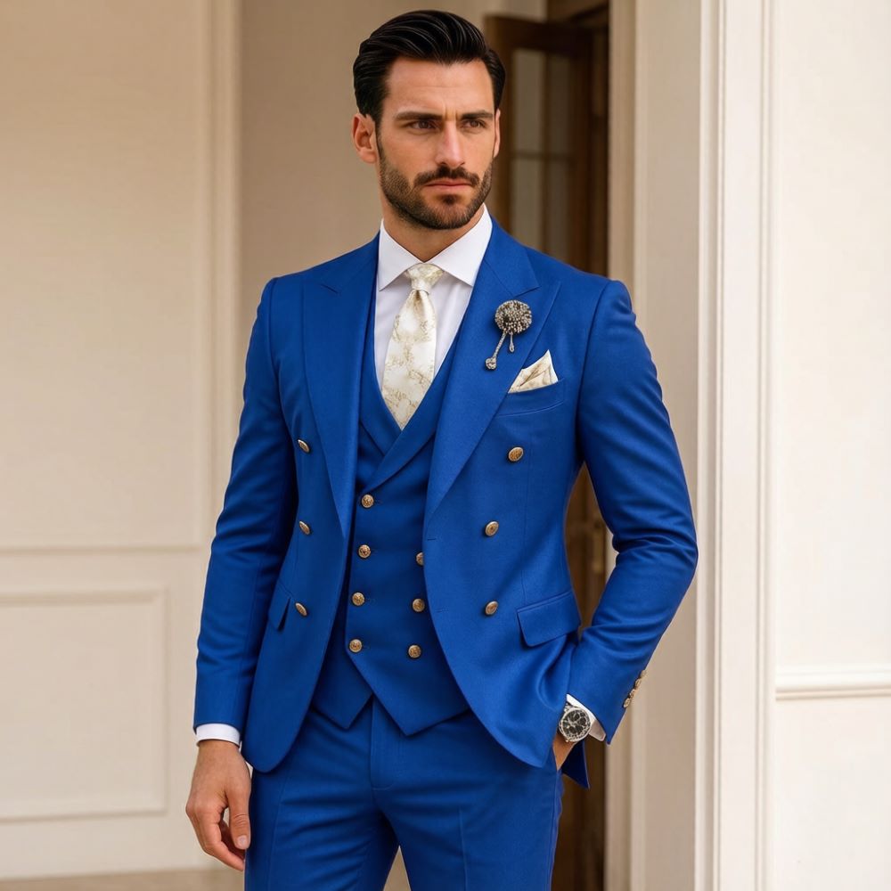 Men Ivory Wedding Suit Slim Fi - огляд і ціна Men Formal Wear Modern