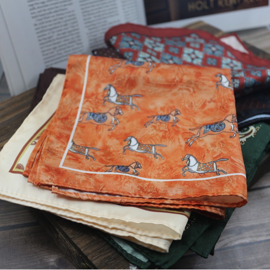Vintage Print Pocket Square  M - огляд і ціна Formal Wear Men H&M