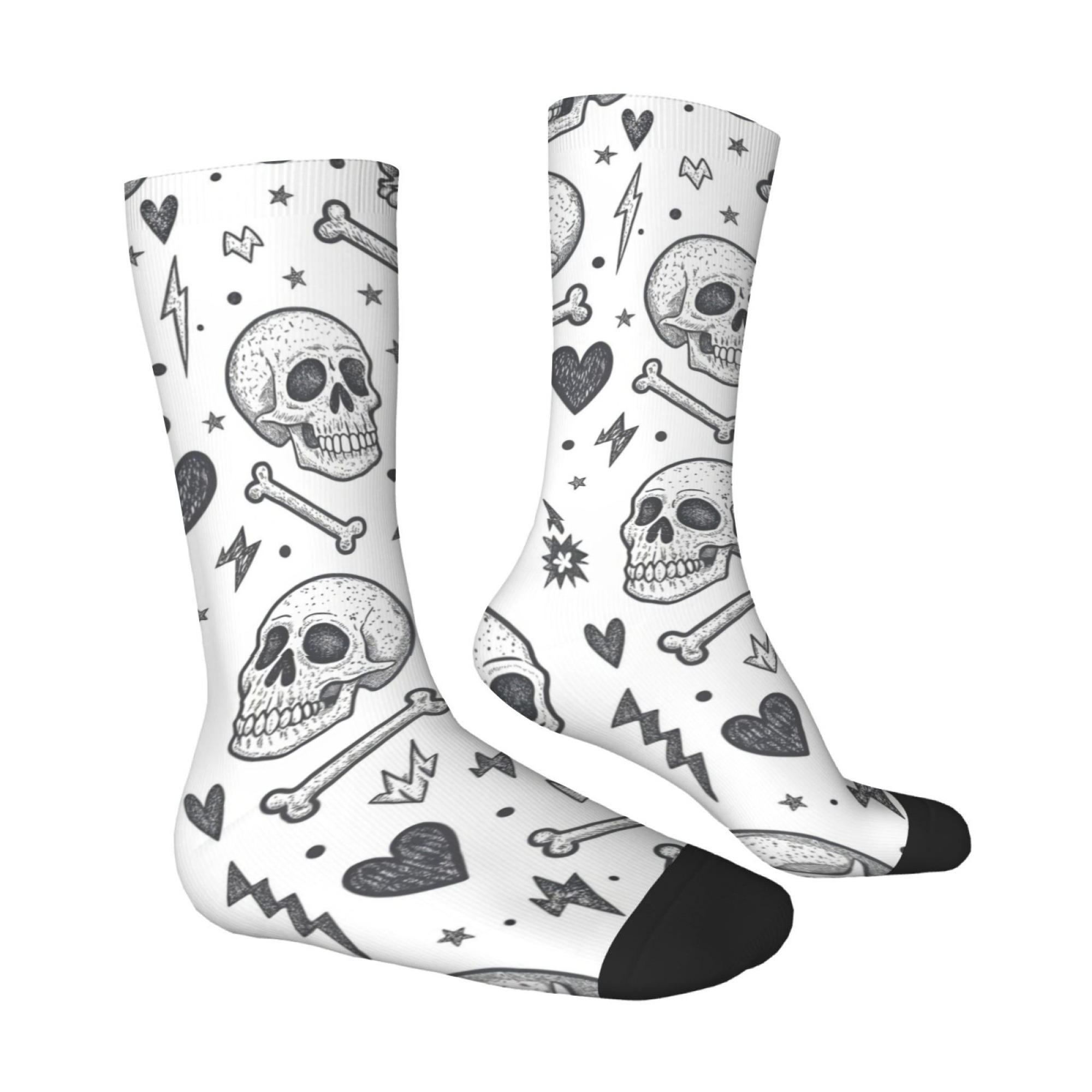 Black White Punk Skull Hand-dr - огляд і ціна Men'S Gothic Formal Wear