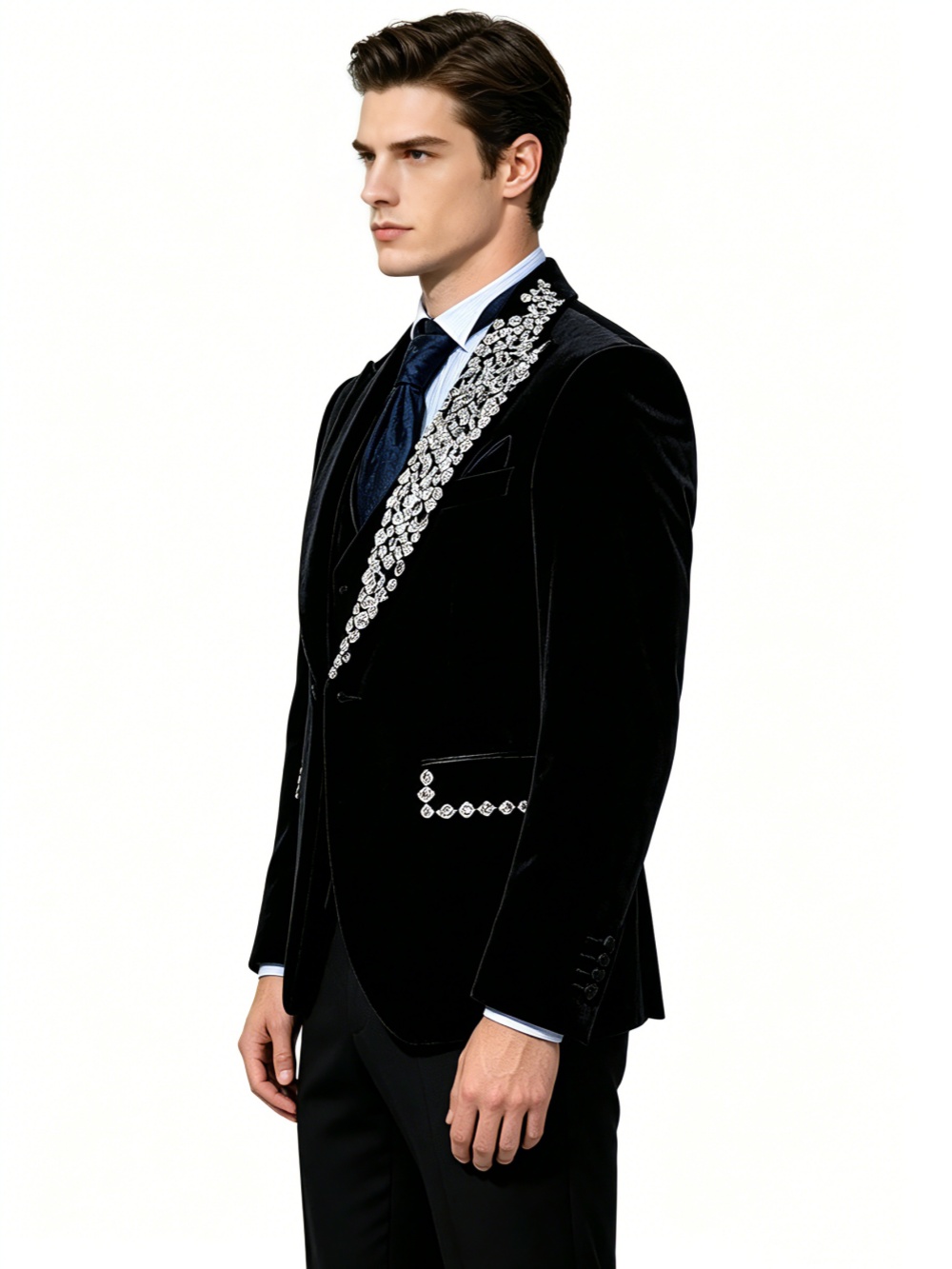 Formal Wedding Tuxedos Velvet  - огляд і ціна Men'S Formal Wear No Suit