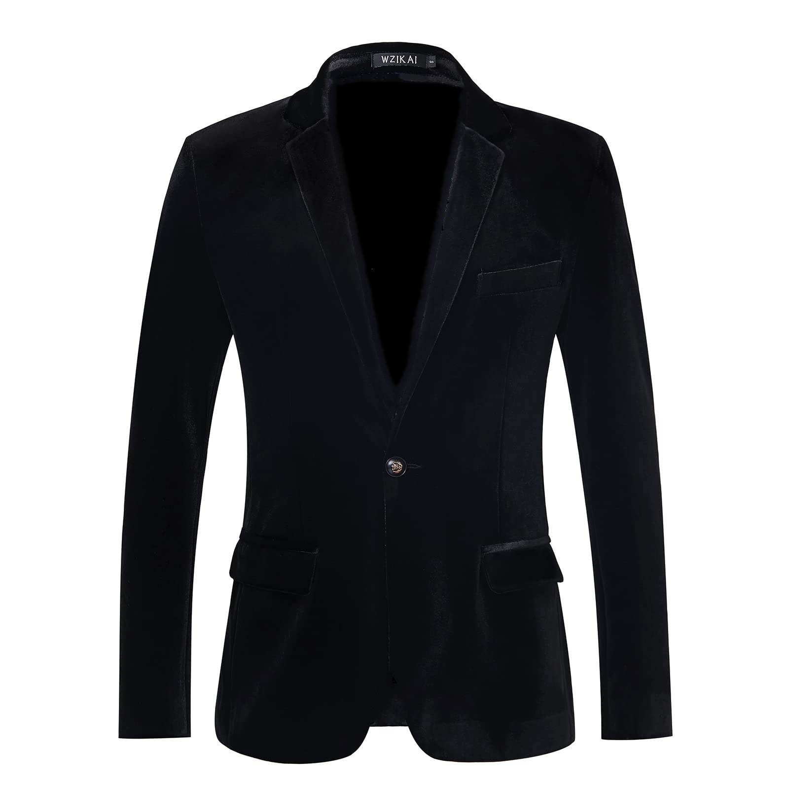 Men's Slim Fit Velvet Blazer J - огляд і ціна Men'S Gothic Formal Wear