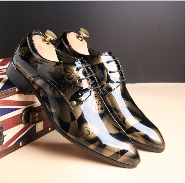 Office Men Dress Shoes Floral  - огляд і ціна Men'S Formal Attire