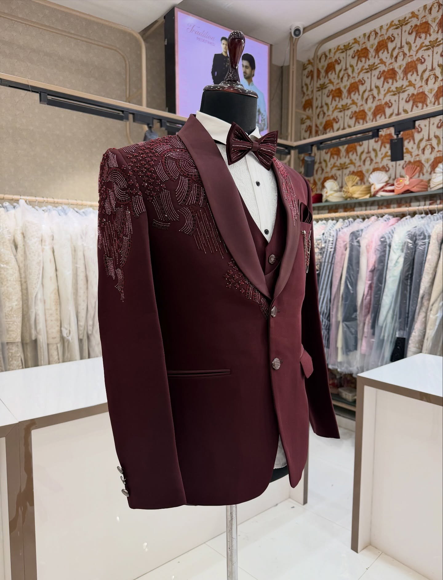 3 Pieces Groom Wedding Tuxedos - огляд і ціна Men Formal Wear Modern