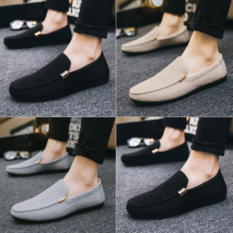 Men Casual Shoes Canvas Slip O - огляд і ціна Men Formal Party Wear Dress