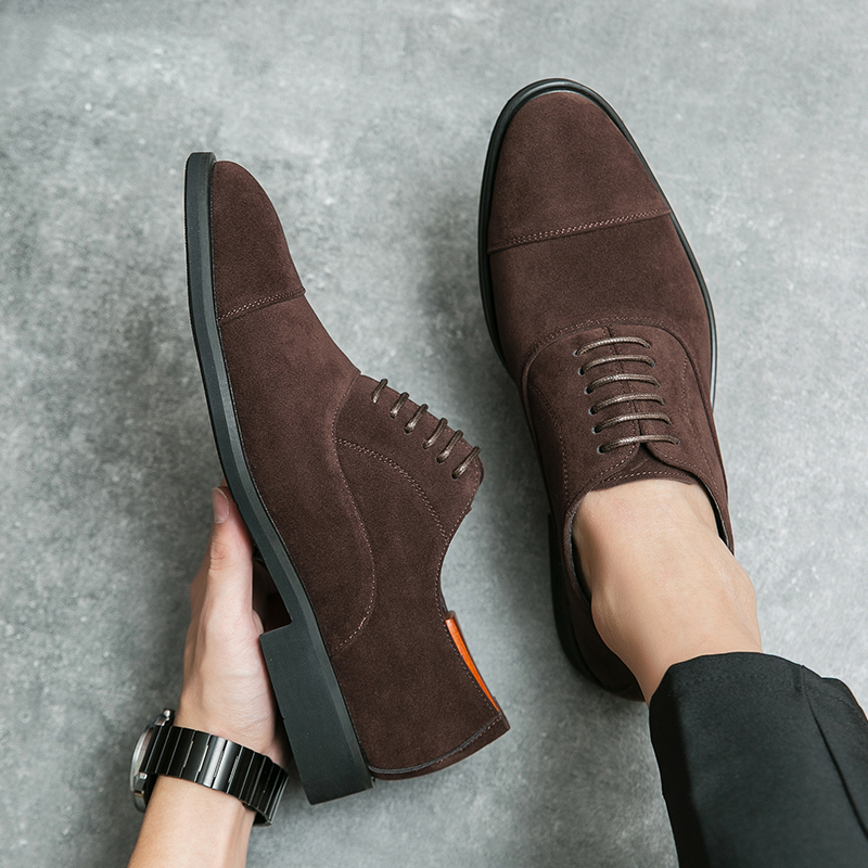Italian Brand Men's Suede Oxfo - огляд і ціна Men'S Formal Attire