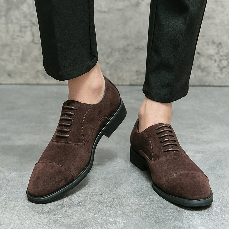 Italian Brand Men's Suede Oxfo - огляд і ціна Men'S Formal Attire