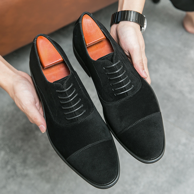 Italian Brand Men's Suede Oxfo - огляд і ціна Men'S Formal Attire