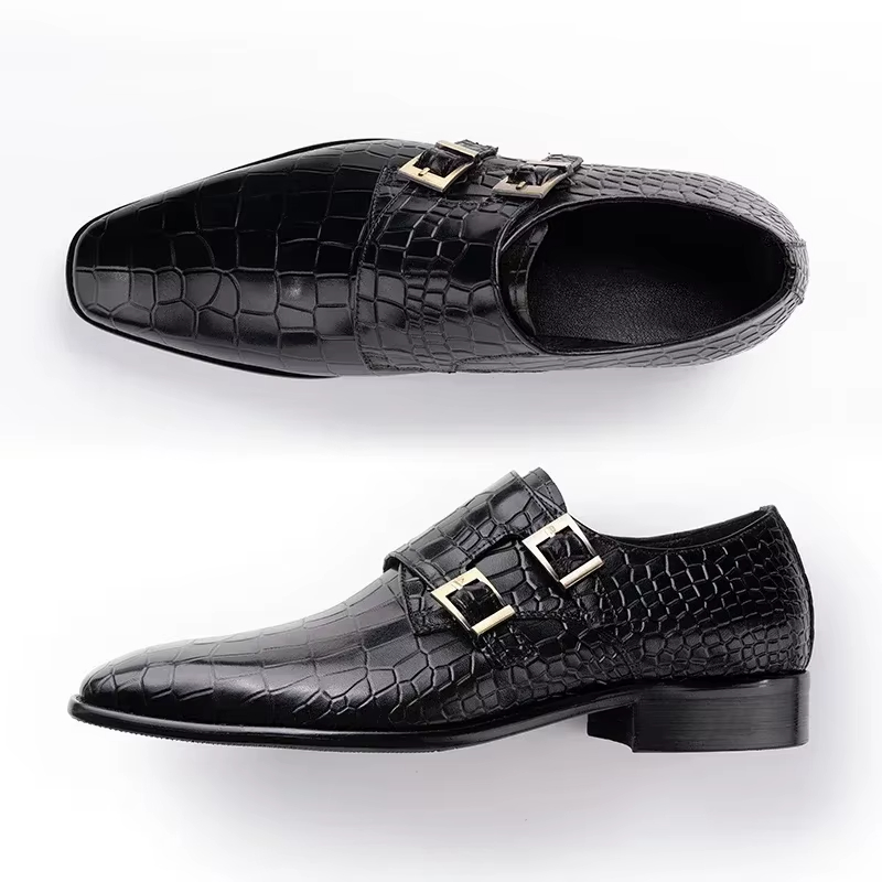 Men's Genuine Leather Dress Lo - огляд і ціна Men Formal Party Wear Dress