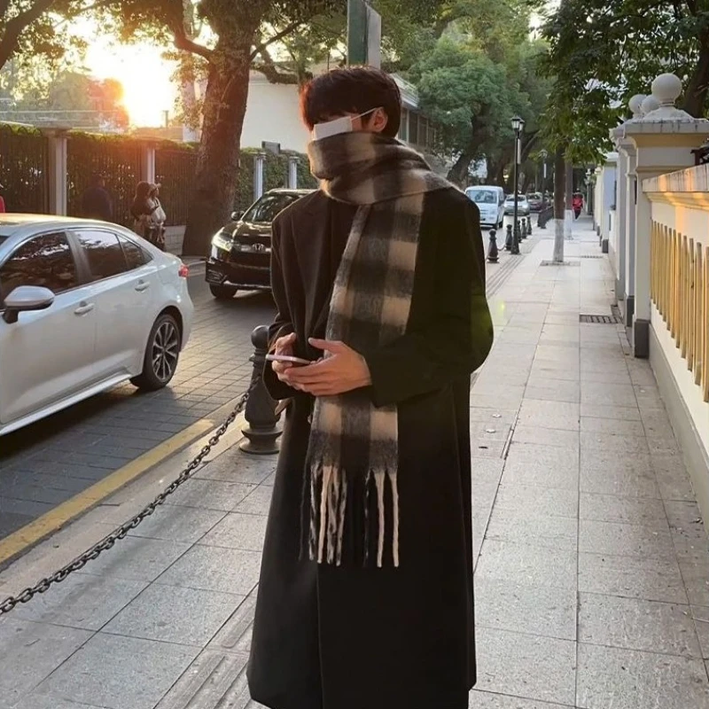 Korean Inspired Men's Wool Ove - огляд і ціна High End Men'S Formal Wear