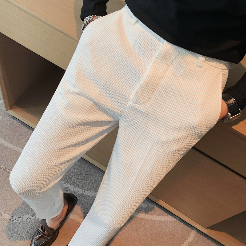 2024 Autumn New Waffle Stretch - огляд і ціна Men'S Formal Attire