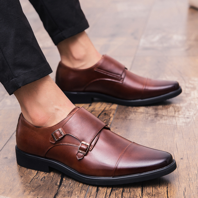 New Men Oxfords Shoes Black an - огляд і ціна Large Men Formal Wear