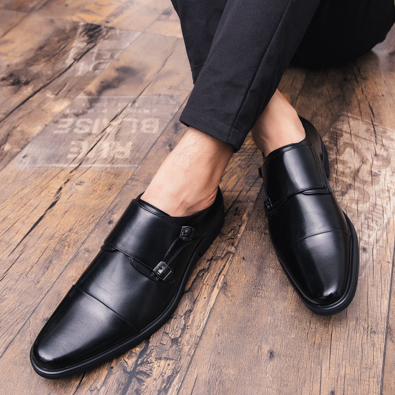 New Men Oxfords Shoes Black an - огляд і ціна Large Men Formal Wear