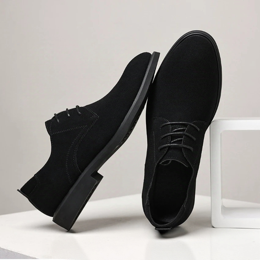 Large Sizes (40-49) Suede Shoe - огляд і ціна Large Men Formal Wear