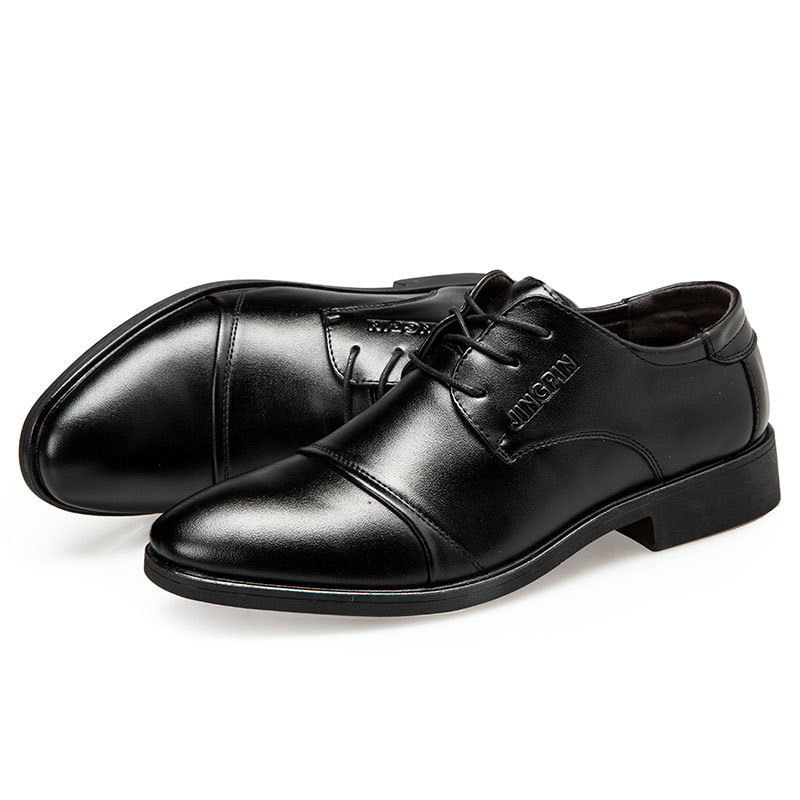 Large-Sized Men's Leather Shoe - огляд і ціна Large Men Formal Wear