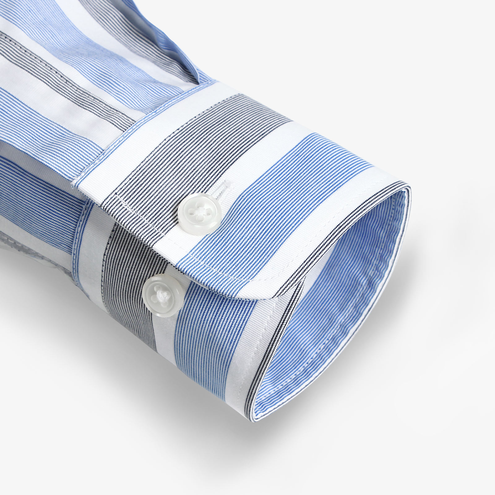 Men's 100% Cotton Striped Shir - огляд і ціна Men Formal Office Wear Shirts