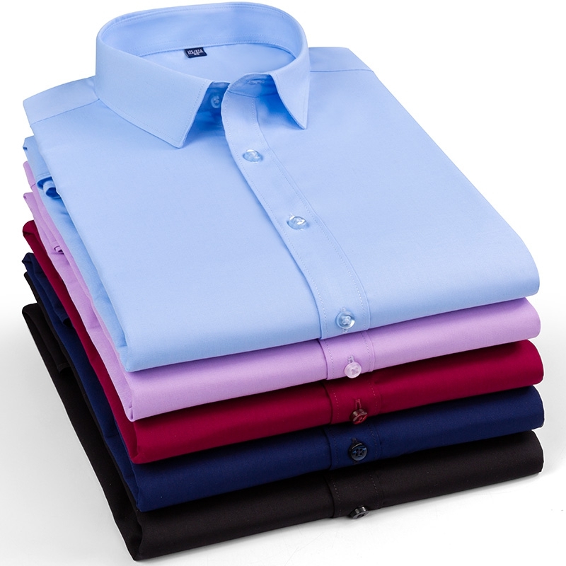 Ultra Fine Denier Bamboo Fiber - огляд і ціна Men Formal Office Wear Shirts