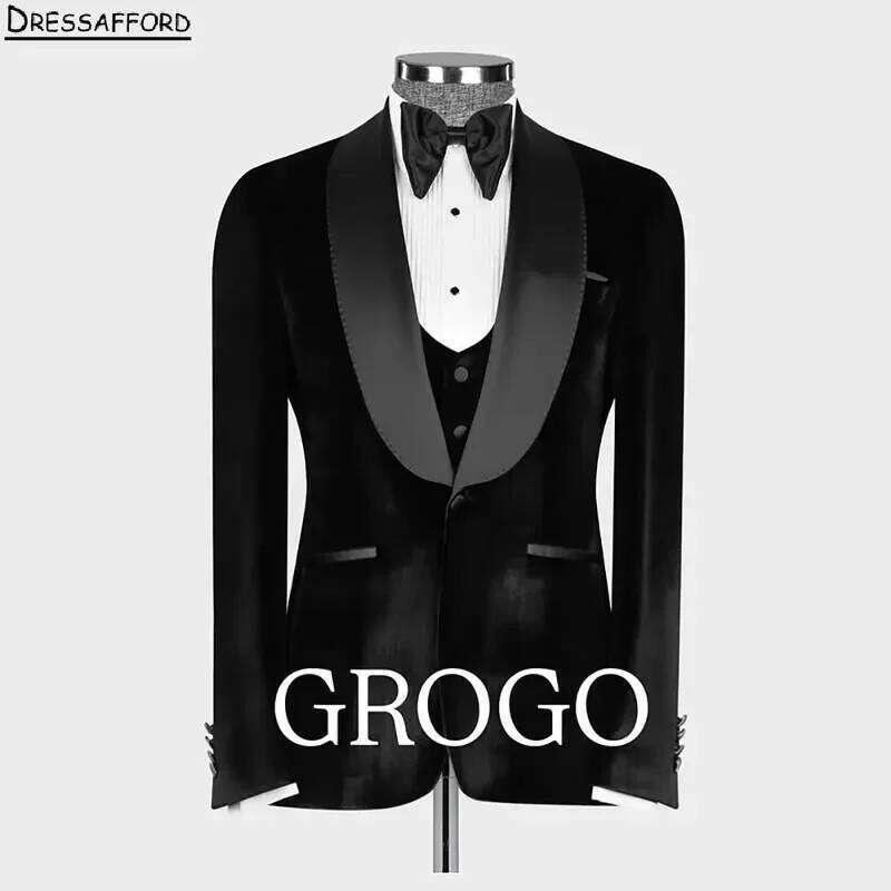 Black Solid Formal Wedding Sui - огляд і ціна Men'S Formal Wear No Suit