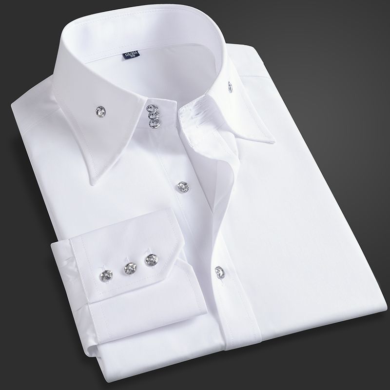 Spring Autumn Men's Executive  - огляд і ціна Men Formal Office Wear Shirts