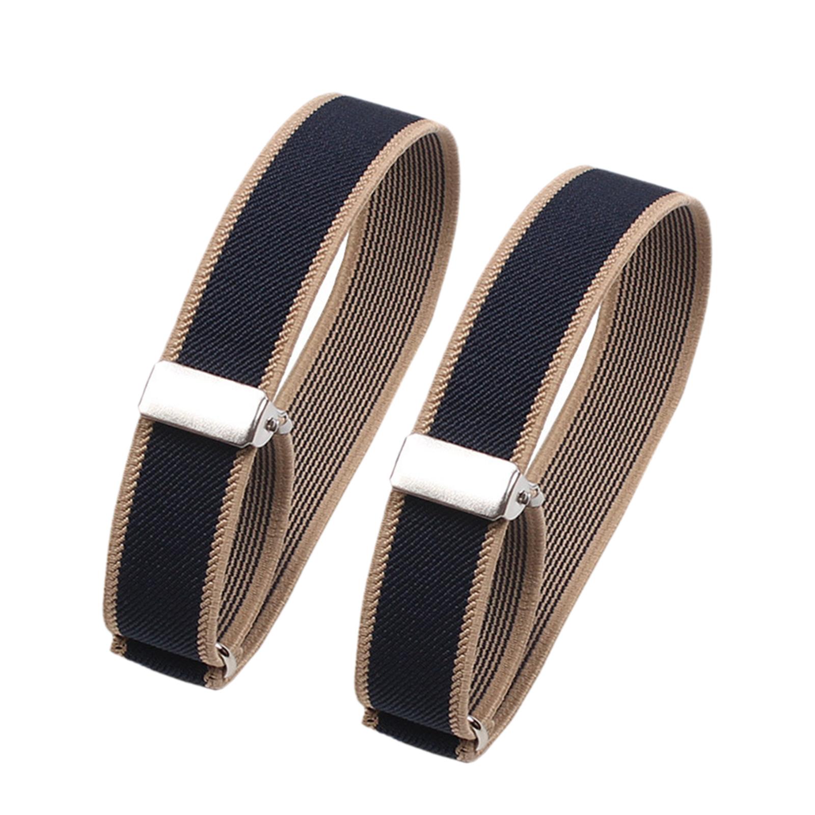 Elastic Armbands Stretch Sleev - огляд і ціна Men Formal Office Wear Shirts