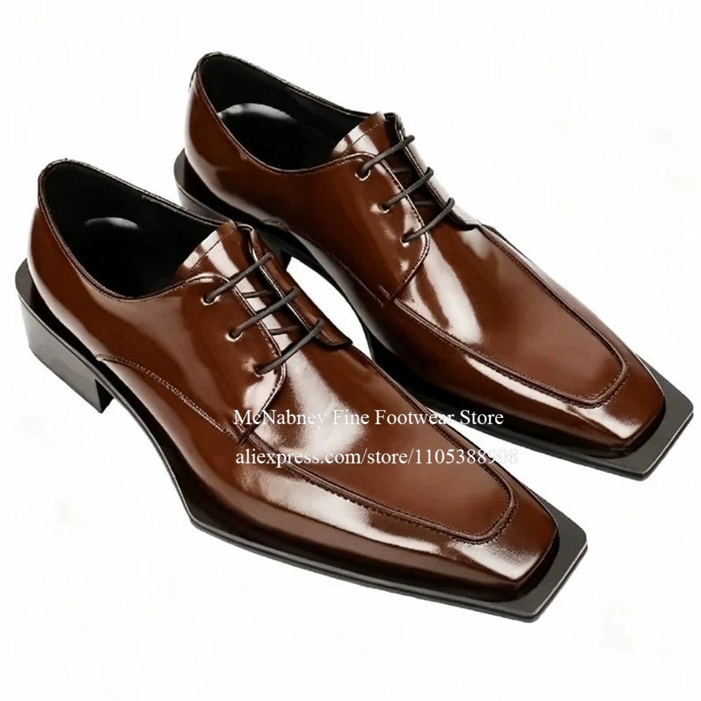 Spike Studs Leather Dress Shoe - огляд і ціна Men Formal Wear For Wedding
