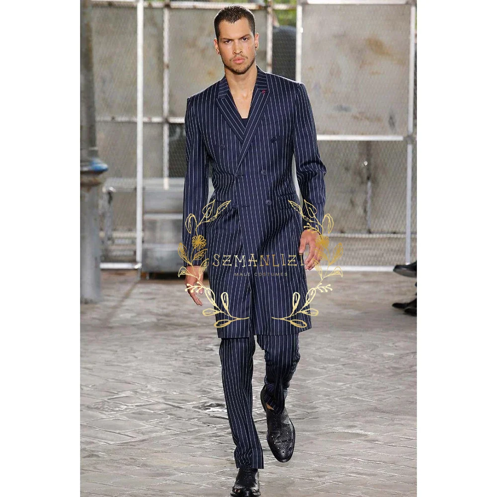 Formal Men's Suit 2 Pieces Nav - огляд і ціна Men Formal Wear Modern