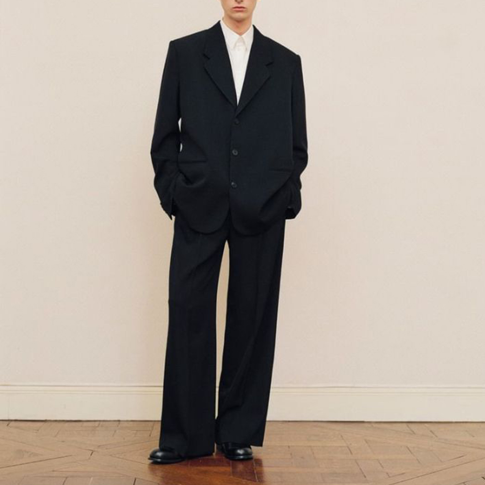 Men's Black Oversized Suit Set - огляд і ціна Men Formal Wear For Wedding