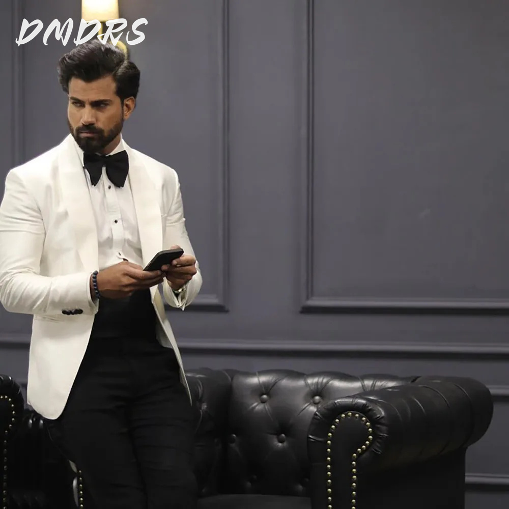 Classic England Style White Ja - огляд і ціна Men Formal Wear Wedding