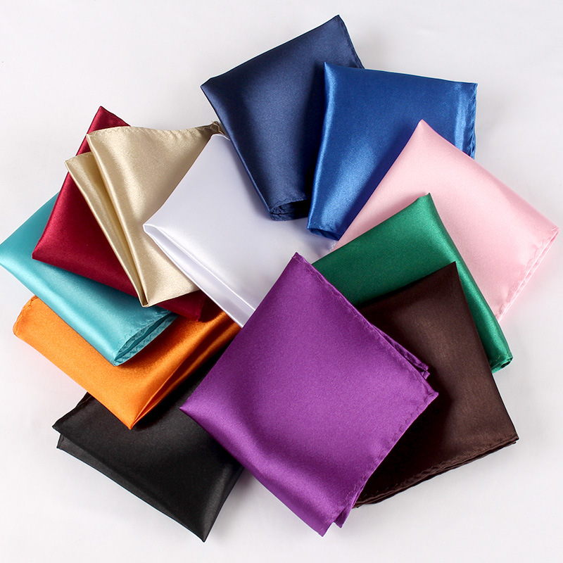22CM Solid Color Pocket Squre  - огляд і ціна Men'S Formal Attire