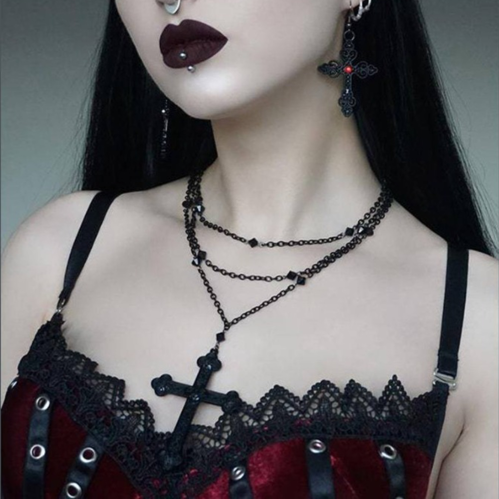 Trendy Gothic Black Engrave Pa - огляд і ціна Men'S Gothic Formal Wear